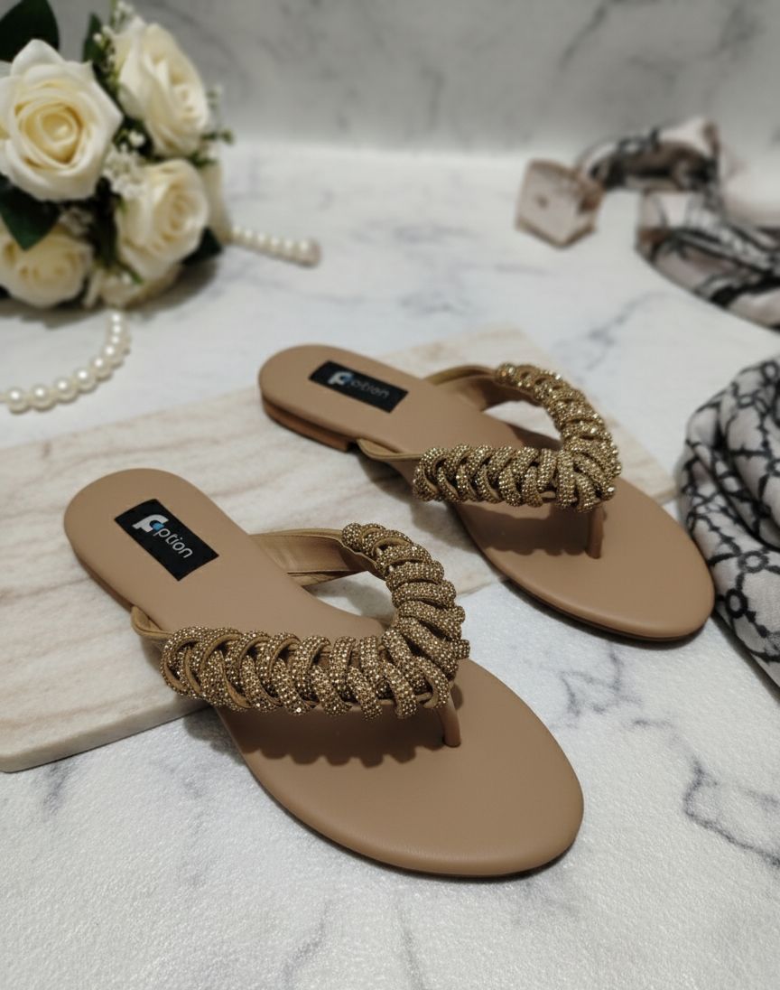 Crystal & Golden Rope