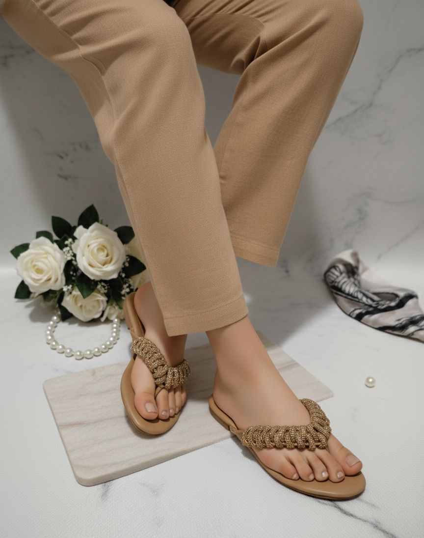 Crystal & Golden Rope